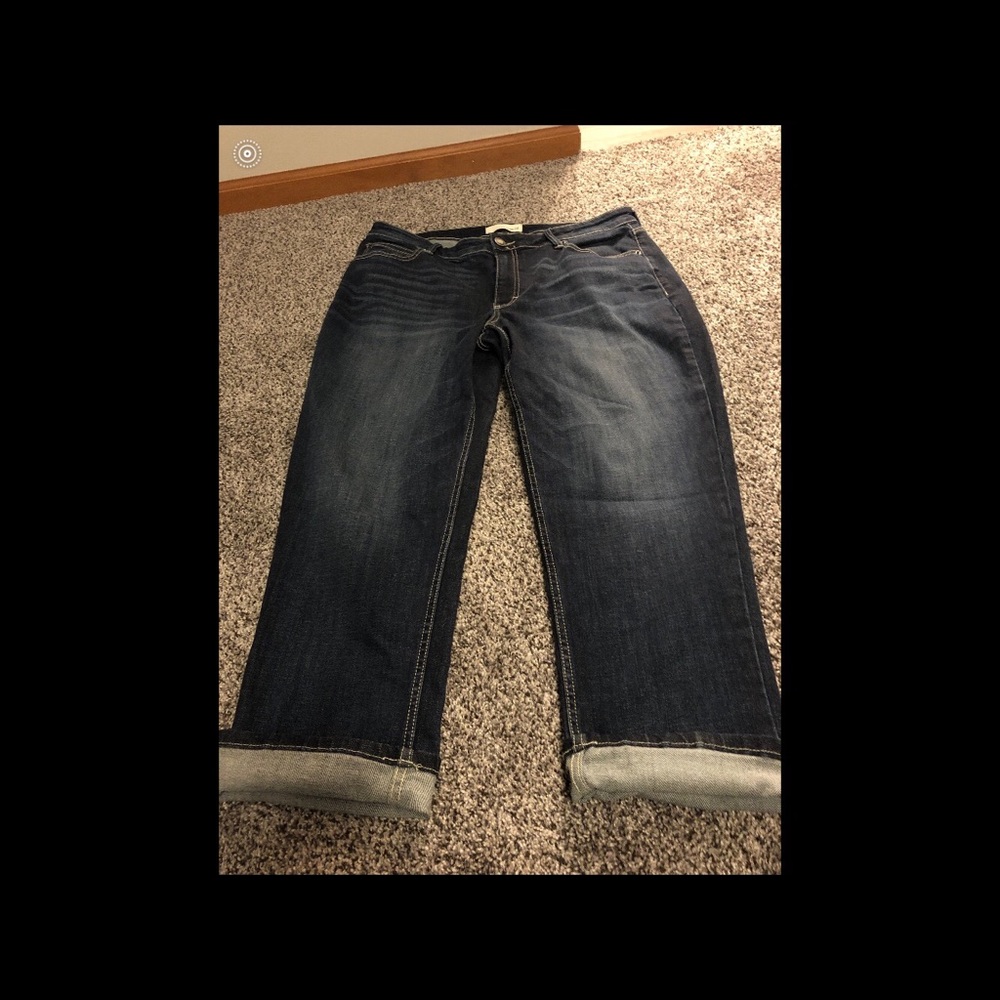 Cropped jeans